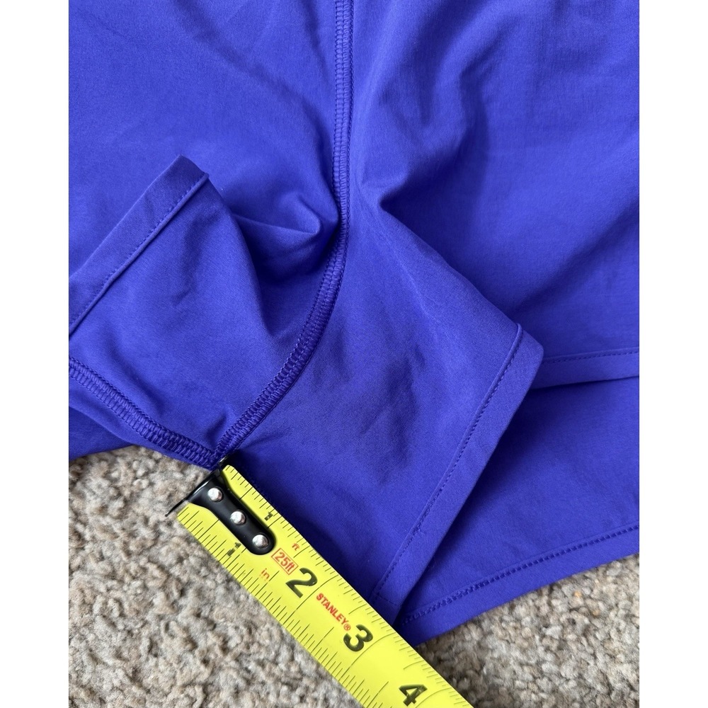 Lululemon Run Speed Shorts 4 Way Stretch Bruised Berry Womens Coolmax Size 4 - Picture 6 of 6
